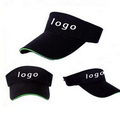 100% Cotton Visor Cap